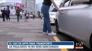 Uso de apps para transporte de pasajeros ya no ser&aacute; sancionado en Ecuador