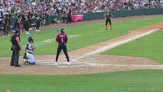 Party Animals Jake Skole at bat 9/6/25 vs Texas Tailgaters 