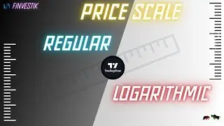 Tradingview Price Scale -  Regular v/s Logarithmic + Special Hidden Feature
