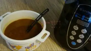 Суп - пюре из сухофруктов с рисом  В суповарке Endever  Обзор суповарки 2