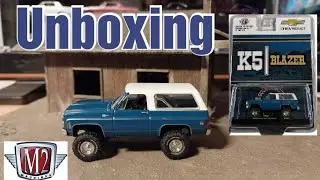 Unboxing M2 Machines Chevrolet K5 Blazer