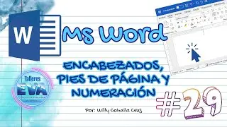 Talleres EVA Oficial | Encabezado, pie de página y número de página