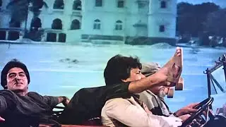 गाड़ी जल्दी चला अंग्रेज़ के टटू | #amitabhbachchan जबरजस्त COMEDY सीन | Mard Movie Scene