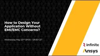 Webinar: How to design your applications without EMI EMC concerns?