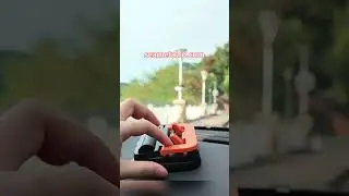 Car Phone Holder 360 Rotation Navigation Bracket Non-slip Silicone Mount Parking Phone Number Plate