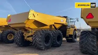 Zeppelin Construction Danmark leverer 3 stk. Cat 730 dumpere til Gustav Christensen