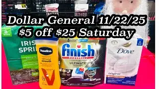 Dollar General Saturday скидка 5 $ от 25 $ ~ 22.11.25