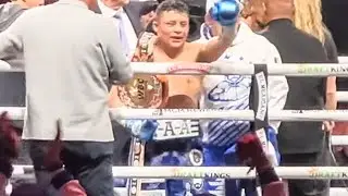 Isaac Cruz IMMEDIATELY AFTER BEATING Angel Fierro in WAR; HUGS Fierro & CELEBRATES in ring