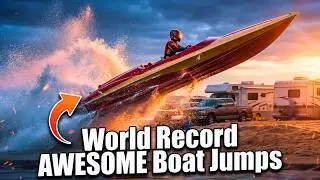 World Record Stunts in the Movies - AWESOME Boat Jumps
