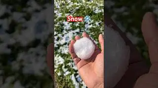 Snow in Croatia❄️🥶 #snowfall #youtubeshorts #snow