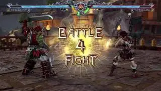 Soulcalibur40K Ork Stormboy vs Cultist-Chan