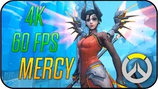 🎮 Overwatch - Mercy Devil - Animated Desktop Wallpaper 4K 60fps 🎮