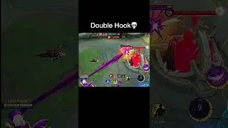 Double hook trick🥶 #shorts #viral #mlbb #mobilelegends #francoteam #franco 