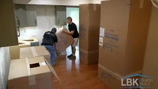 Lower Cabinet Install! - Gwynedd Kitchen Remodel - LBK Design Build