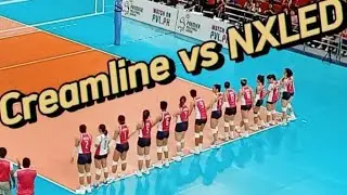 Watched PVL Women's Volleyball at Philsports Arena Creamline vs NXLED. Creamline sweeps NXLED, 3-0