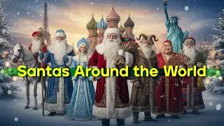 17 CRAZIEST Santas Around the World: Witch with Coal, Trolls, and Santa on a Camel! 😱
