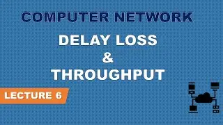 COMPUTER NETWORK || DELAY LOSS AND THROUGHPUT|| LECTURE 6