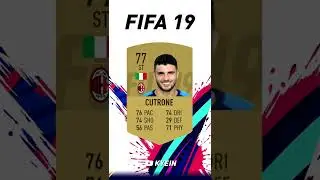 Patrick Cutrone - FIFA Evolution (FIFA 19 - FIFA 22)