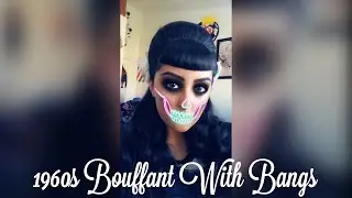 1960s Bouffant with Bangs