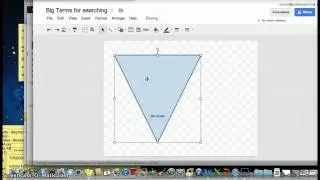 Google Drawing - Shapes and text boxes