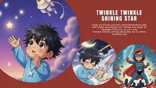 Twinkle Twinkle Shining Star | Gentle Nursery Rhyme for Kids