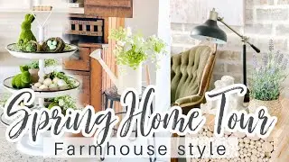 SPRING FARMHOUSE HOME DECOR TOUR | SPRING HOME TOUR 2021 | Spring Decorating Ideas