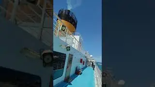 Costa Victoria Farewell Whistles from Her Sisters Favolosa and Diadema