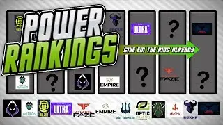 RANKING ALL CDL Teams! | WAY TO EARLY Call of Duty League Power Rankings | Competitive CoD