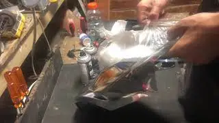 Spaz Stick Mirror Chrome Rc Body!