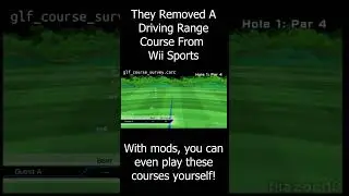 There Used To Be A Wii Sports Driving Range