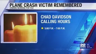 Funeral services for Chad Davidson, student pilot killed in Massachusetts plane crash being held