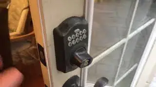Schlage Lock Not Working [Vid for reference. No way to fix.]