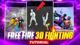 Free Fire 3D Fighting Edit Tutorial 😱 Prisma 3D Fight Animation | Free Fire Short Editing | YFYT 