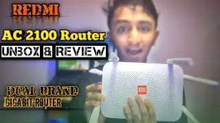 Redmi ac2100 gigabite router full Unbox & Review || Dual brand router ||