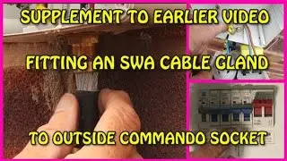 FITTING SWA GLAND TO OUTSIDE COMMANDO SOCKET