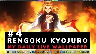 BEST LIVE WALLPAPER KYOJURO RENGOKU | KDE PLASMA