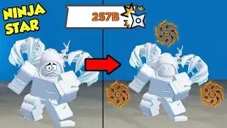 I Reached 200 Billion Damage And Unlocked The Last World in Ninja Star Simulator