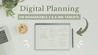 Digital Planning on Remarkable and e-Ink Tablets