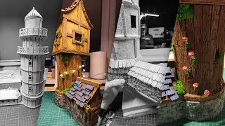 Строю башню в средневековом фэнтезийном стиле
