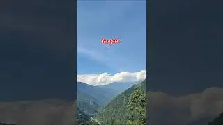 Beautiful Gangtok in the month of October#travel #mountains #gangtok  #sikkim #travel #gangtok