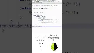 Day 7 || Pattern Programming 7 || Java || Zoho Pattern Programming ||  2-D Array || Star Pattern