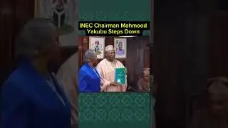 INEC chairman Yakubu resigns, hands over to May Agbamuche #inecchairman
