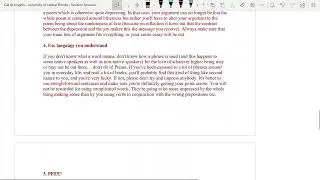IB Literature A Paper 1 and Genre Review