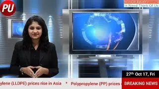 Polymerupdate Daily Price Trends for PP, HDPE, LDPE, LLDPE & PVC-27/10/17 (ENGLISH)