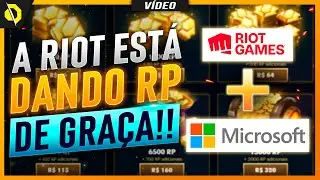 M&Eacute;TODO OFICIAL da RIOT para GANHAR RP GR&Aacute;TIS e ILIMITADO no LOL