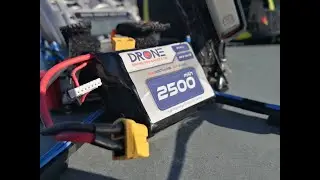 LI-ION PACK DRONEFPVRACER 6S 2500MAH / ENDURANCE TESTING