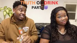 SPICEY TRUTH OR DRINK WITH @serremkesi  PART 2 🥵😱 #london #truthordrink #trending