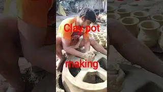 Beautiful Clay Pot Making🐟💵#shorts #claypot
