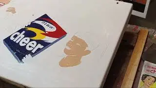 Vintage Style Cheer Sign 