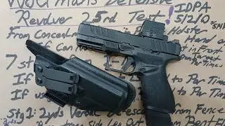 LEARN HOW Train Realistically w/ Pistol Learn 25rd Indoor Range CCW Test Echelon 4.0c Meprolight Pro